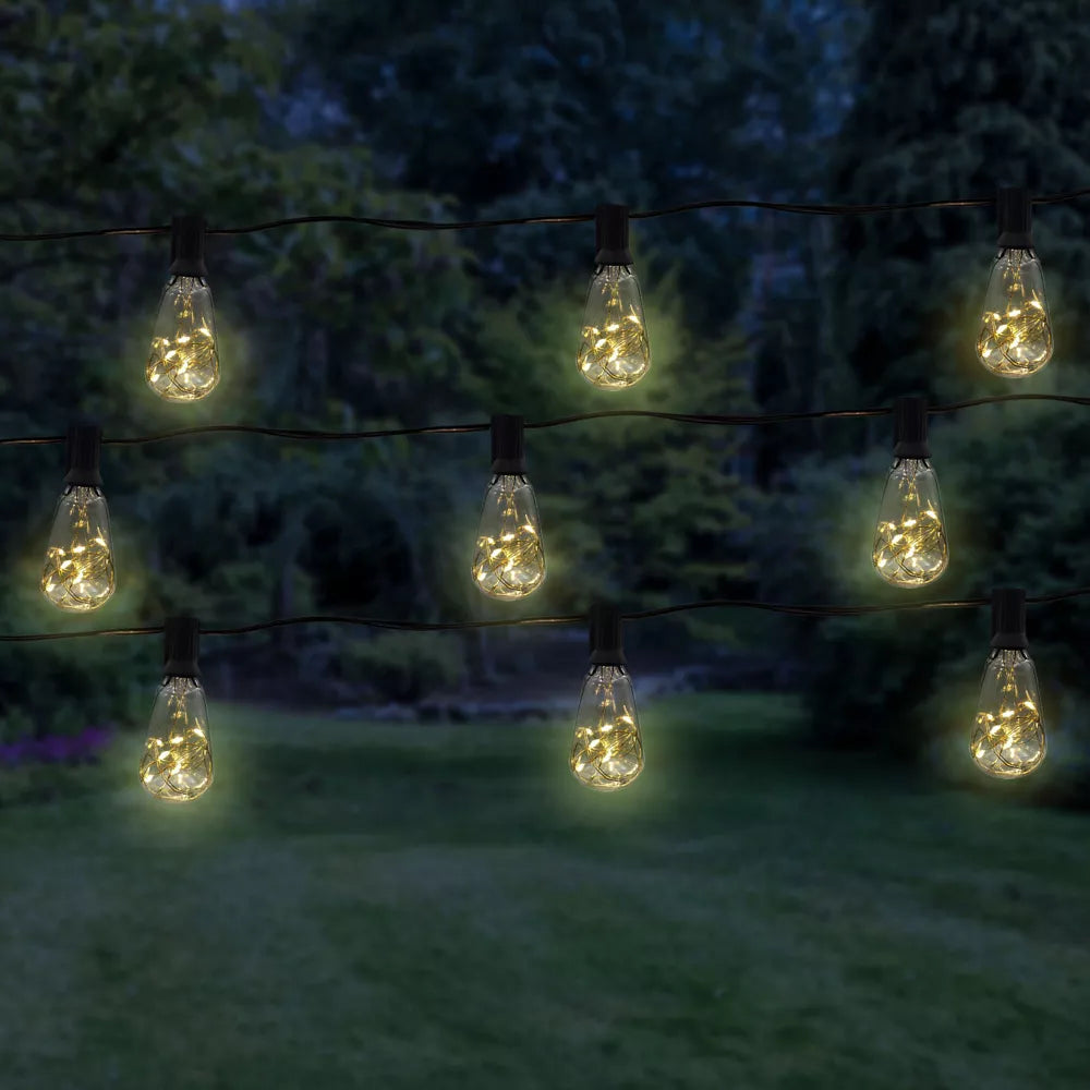 Edison-Stil Dekorative Lichtreihen mit LED-Fairy-Lights